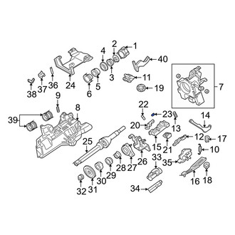 Mercury OE - Steering Column Spring