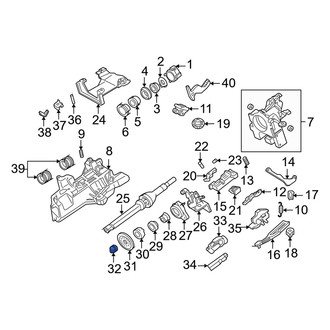 Mercury OE - Steering Column Spring