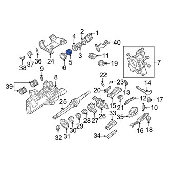 Mercury OE - Upper Steering Column Bearing