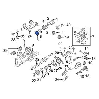 Mercury OE - Upper Steering Column Bearing Race