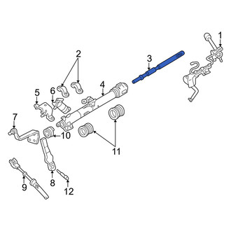 Mercury OE - Steering Shaft