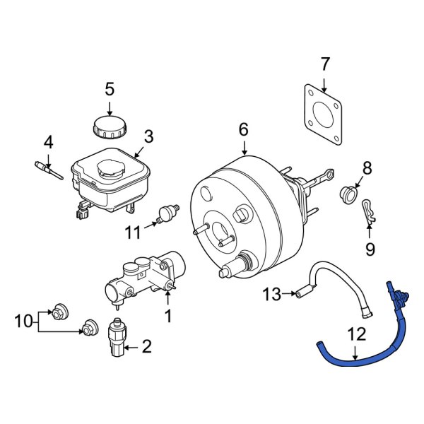 Brake Vacuum Hose