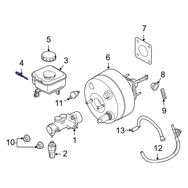 Brake Master Cylinder Pin