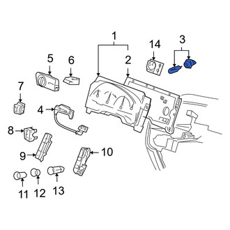Mercury OE - Instrument Panel Light Bulb