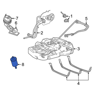 Mercury OE - Fuel Pump Filter