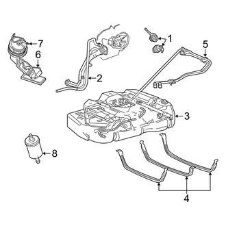 Mercury OE - Fuel System Components (Base / Premier)