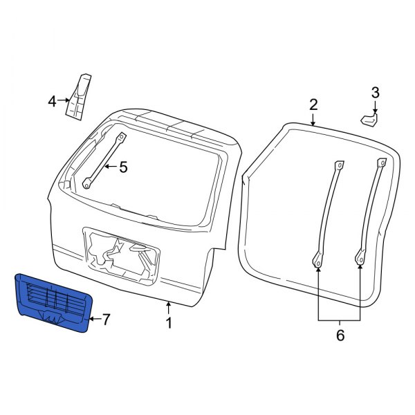 License Plate Light Panel