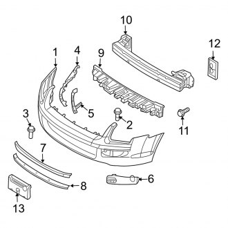 2008 Mercury Milan OEM Bumpers | Front & Rear — CARiD.com