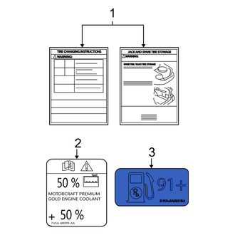 Mercury OE - Fuel Information Label