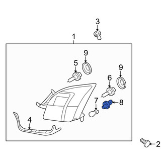 Mercury OE - Front Turn Signal Light Socket