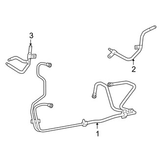 Mercury OE - Cooling - Trans Oil Cooler (3.0L 6-Speed)
