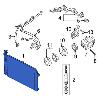 Mercury OE - A/C Condenser