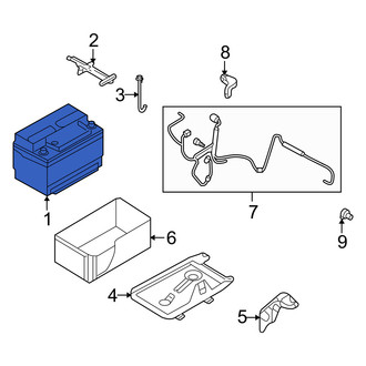 Mercury OE - Vehicle Battery