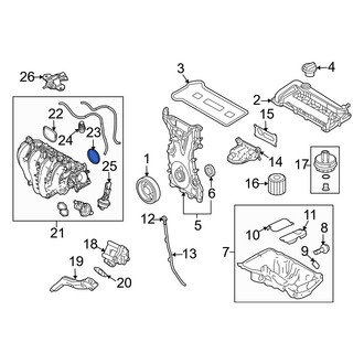 Mercury OE - Engine Intake Manifold Gasket