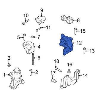 Mercury OE - Automatic Transmission Mount