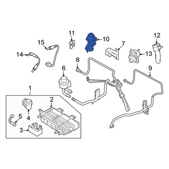 Mercury OE - Exhaust Gas Recirculation (EGR) Valve