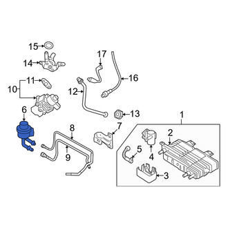 Mercury OE - Vapor Canister Purge Solenoid