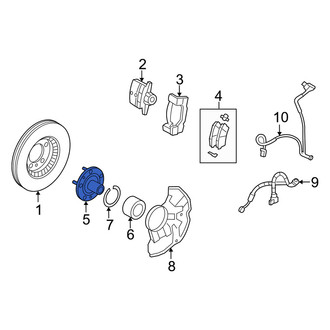 Mercury OE - Rear Wheel Hub