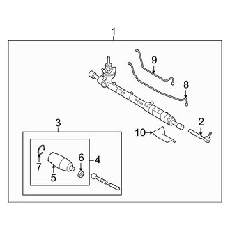 Mercury OE - Steering Gear & Linkage