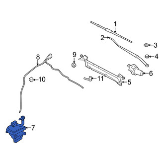 Mercury OE - Washer Fluid Reservoir