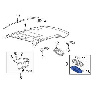Mercury OE - Dome Light Lens