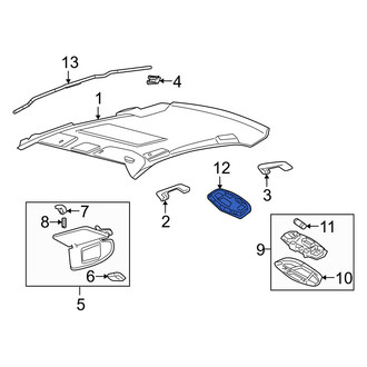Mercury OE - Dome Light Bracket