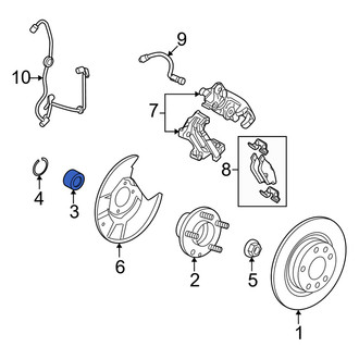 Mercury OE - Front Wheel Bearing