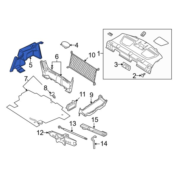 Trunk Trim Panel