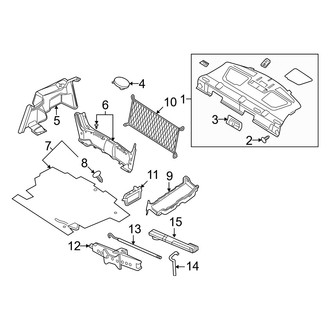 Mercury OE - Rear Body & Floor - Interior Trim