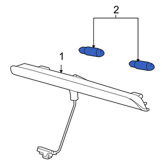 Mercury OE - Center High Mount Stop Light Bulb