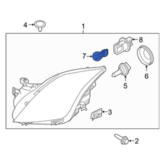 Mercury OE - Side Mirror Signal Light Bulb