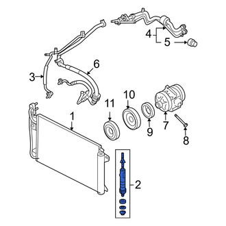 Mercury OE - A/C Receiver Drier