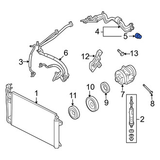 Mercury OE - A/C Clutch Cycle Switch