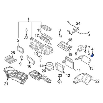 Mercury OE - HVAC Blend Door Actuator