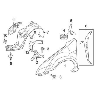 Mercury OE - Fender & Components (Flex / Gas)