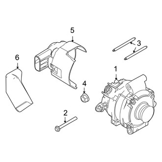 Mercury OE - Electrical - Alternator (Gas)