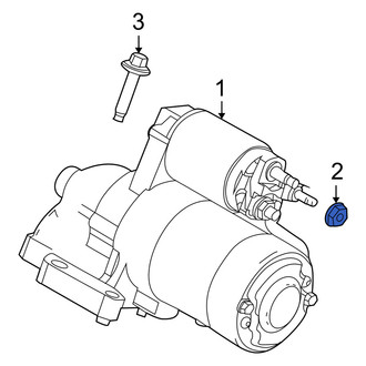 Mercury OE - Starter Solenoid Nut