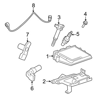 Mercury OE - Electrical - Ignition System (3.0L)