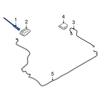 Mercury OE - Radio Antenna Mast