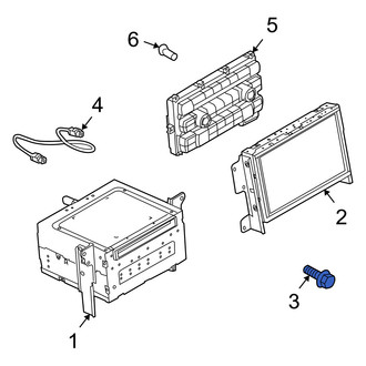 Mercury OE - GPS Navigation System Screw