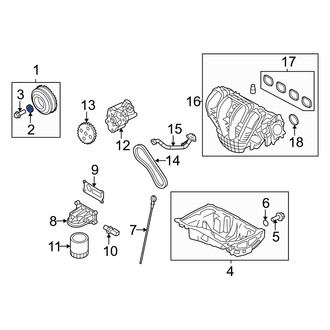 Mercury OE - Engine Harmonic Balancer Washer
