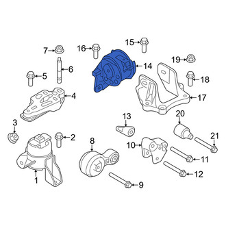 Mercury OE - Automatic Transmission Mount