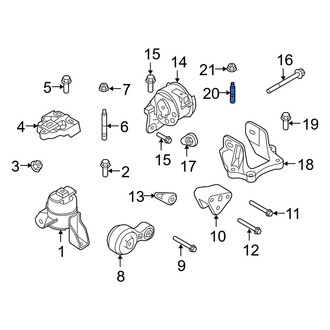 Mercury OE - Automatic Transmission Mount Stud