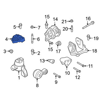 Mercury OE - Engine Mount Bracket