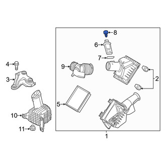 Mercury OE - Mass Air Flow Sensor Bolt