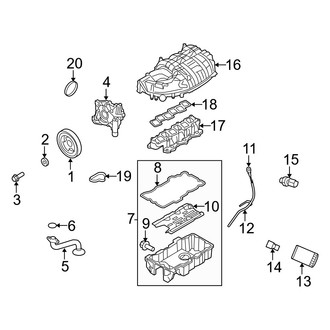 Mercury OE - Engine / Transaxle - Engine Parts (3.0L)