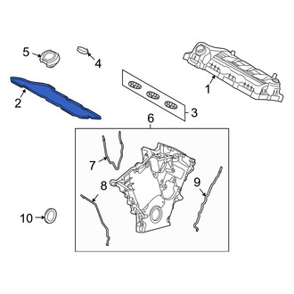 Mercury OE - Left Engine Valve Cover Gasket