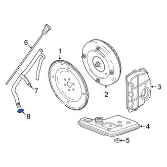 Mercury OE - Automatic Transmission Dipstick Tube O-Ring