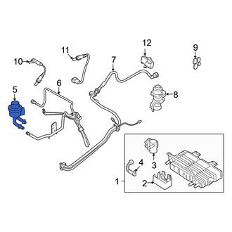 Mercury OE - Vapor Canister Purge Solenoid