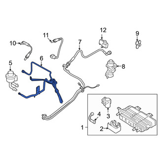 Mercury OE - Evaporative Emissions System Lines